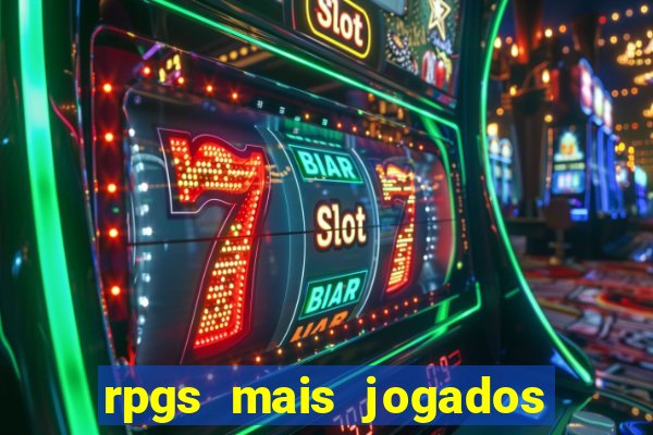 rpgs mais jogados do mundo